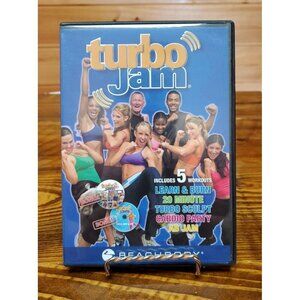 Beachbody Turbo Jam 5 Rockin Workouts ~ 2 DVD Set ~ cardio ab exercise fitness